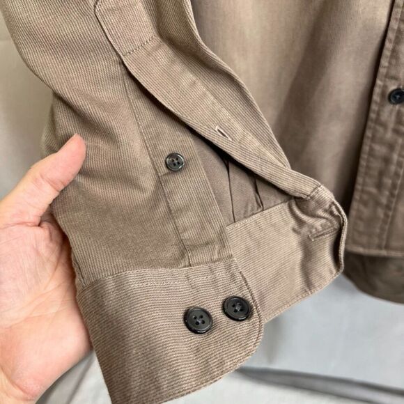 Geoffrey Beene 100% Cotton Light Corduroy Button Down Shirt Men's Size Large - Picture 4 of 8